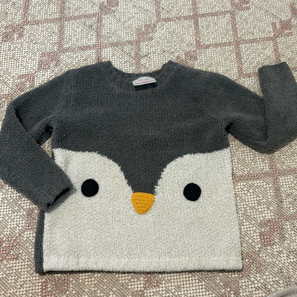Hanna Andersson Boys US3 Penguin Sweater
